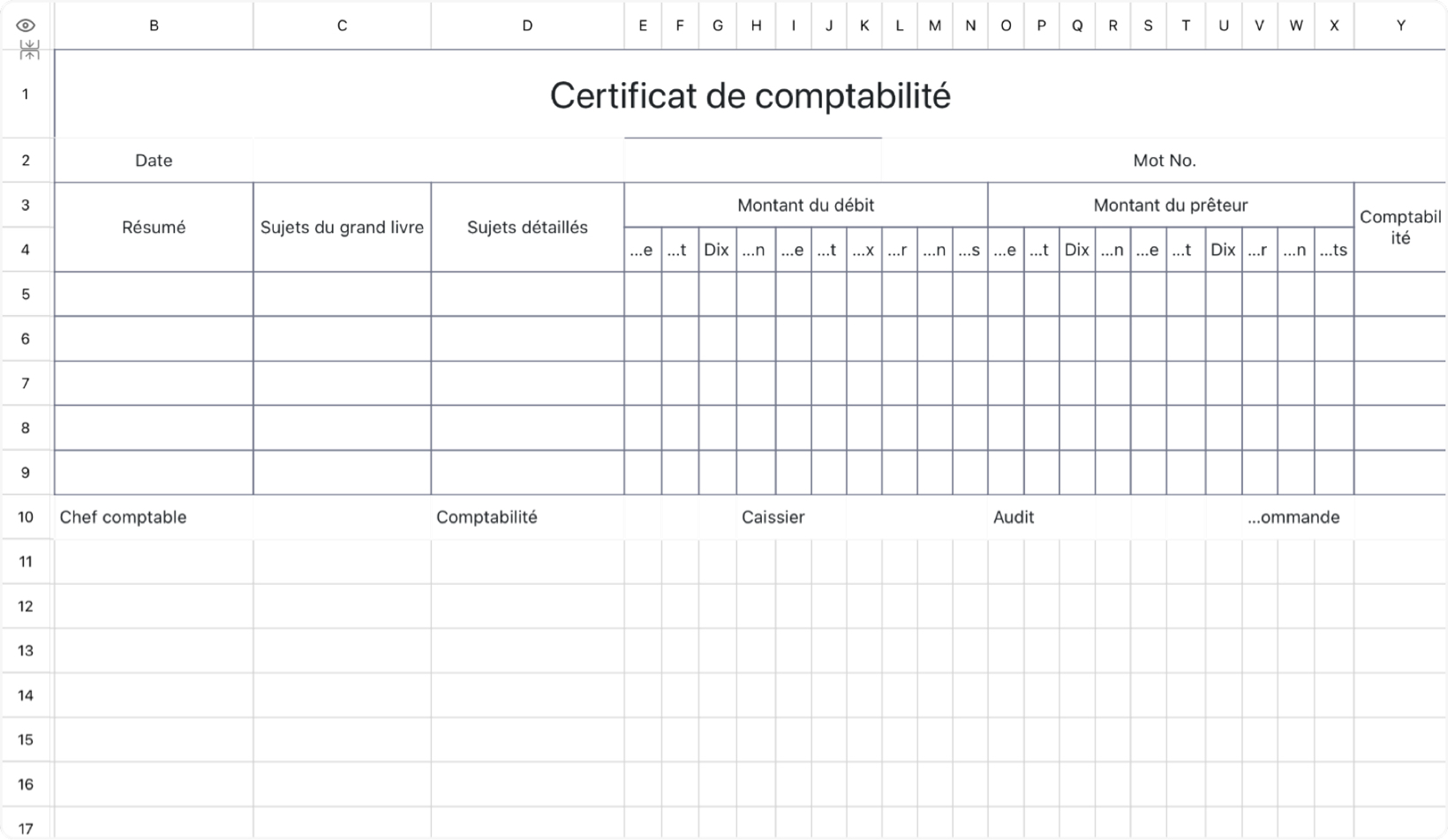 Justificatifs comptables 3
